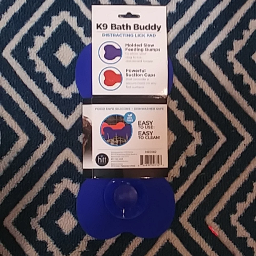 K9 Bath Buddy distracting lick pad